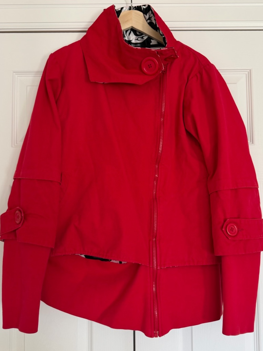 Bright Red Schwiing Coat